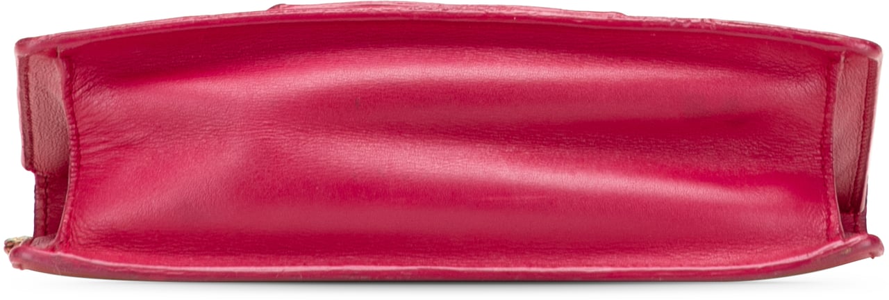 Saint Laurent Small Leather Betty Crossbody Rood
