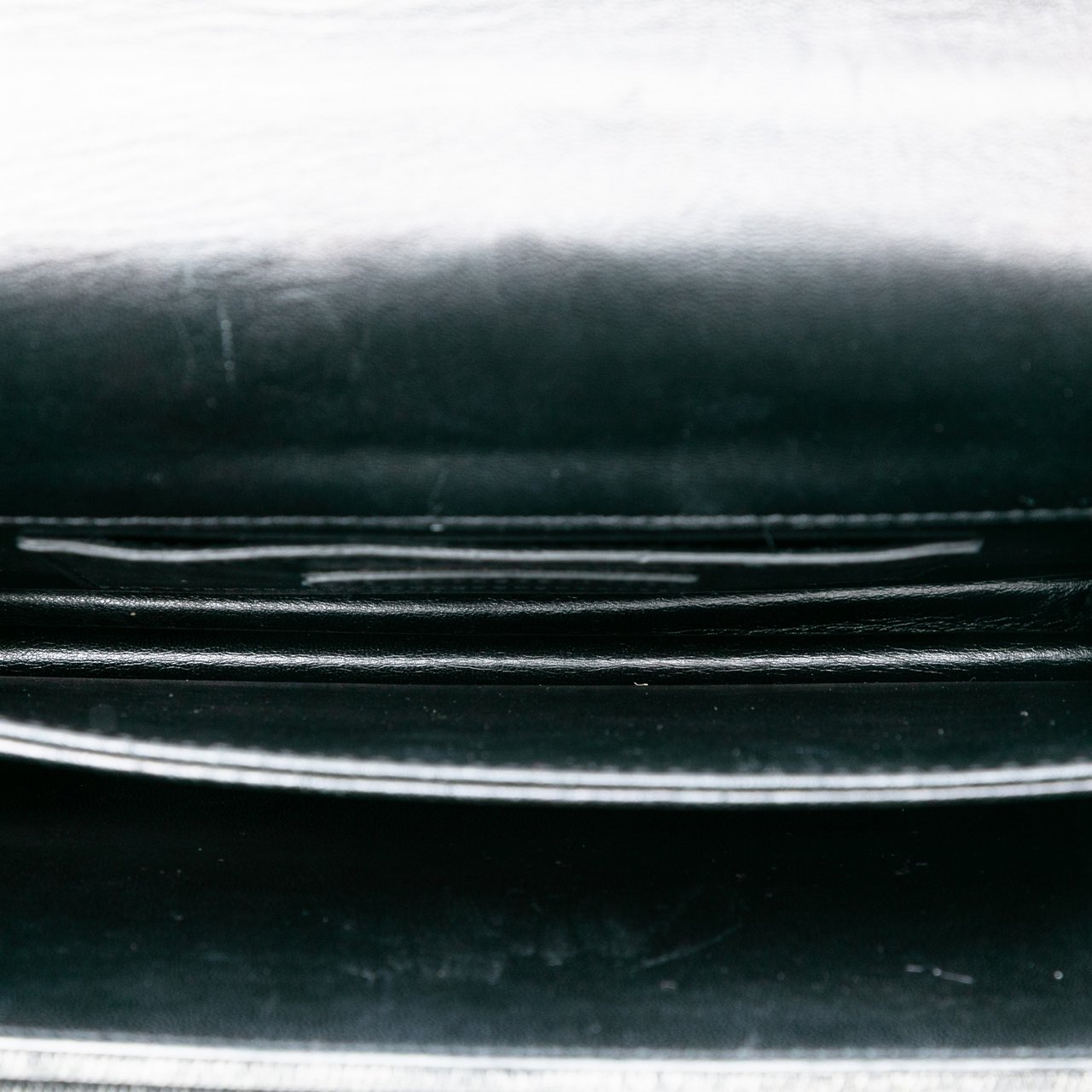 Saint Laurent Medium Denim Monogram Sunset Crossbody Grijs