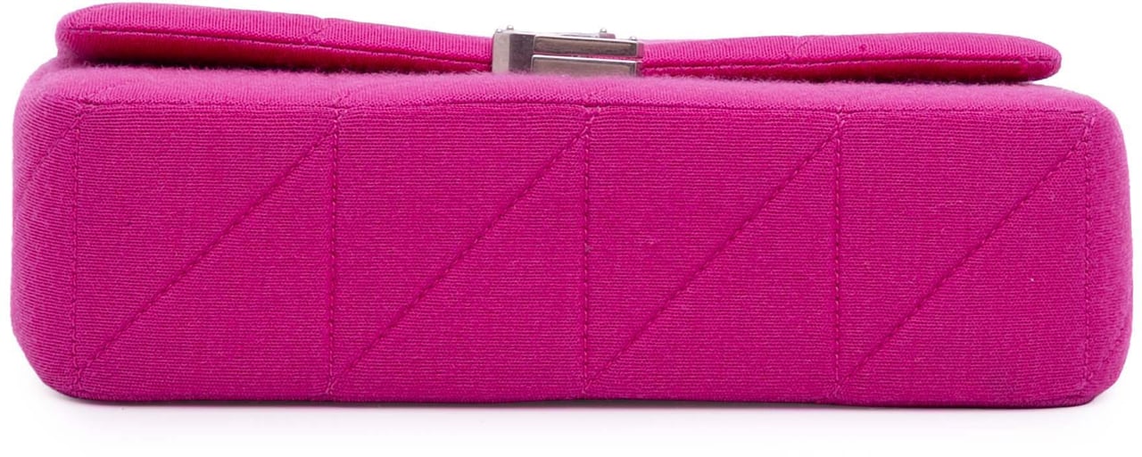 Saint Laurent Medium Jersey Wool Patchwork Jamie Crossbody Roze