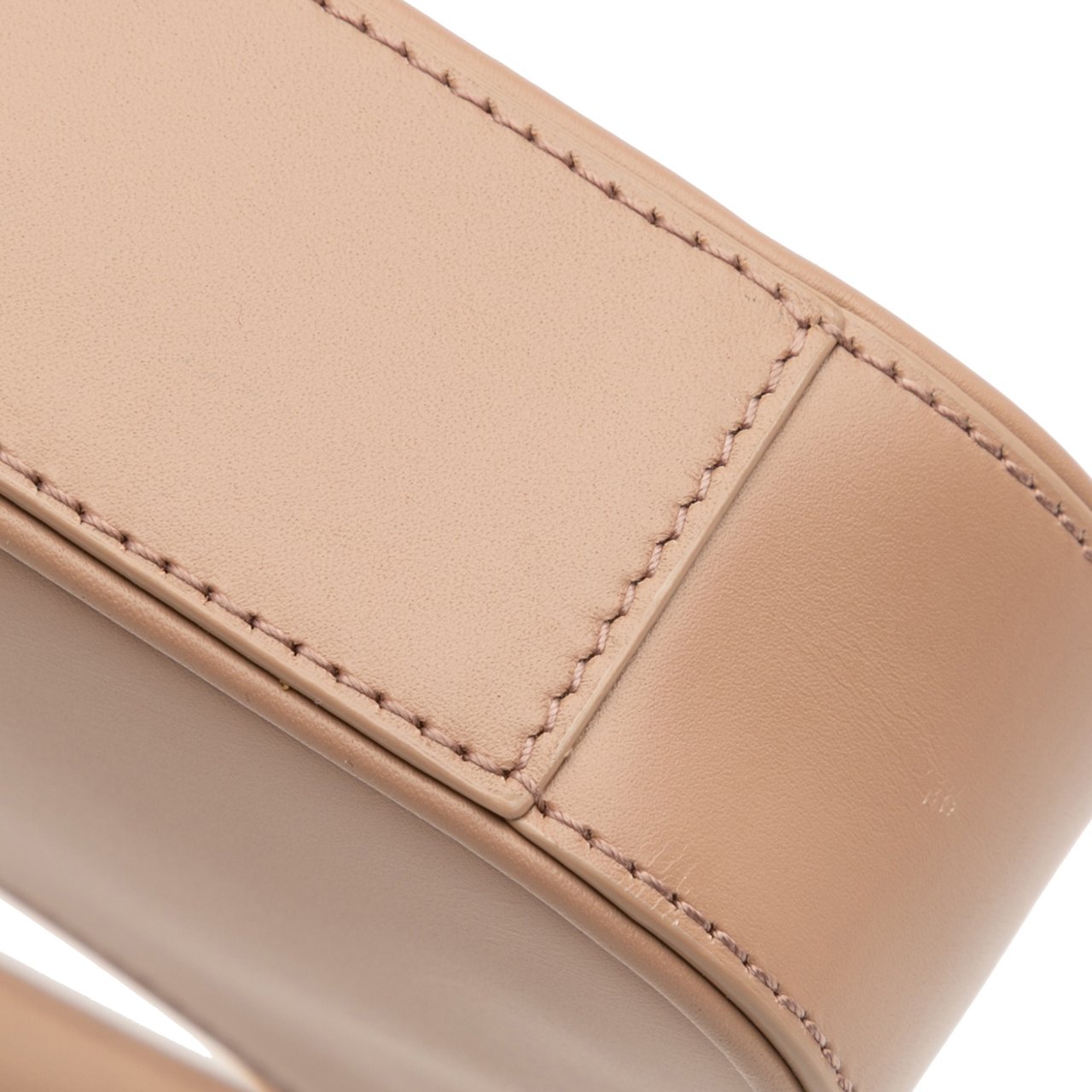 Saint Laurent Mini Calfskin Le 5 a 7 Shoulder Bag Bruin