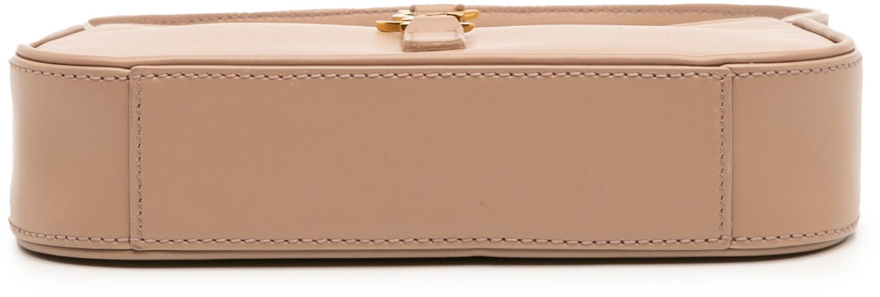 Saint Laurent Mini Calfskin Le 5 a 7 Shoulder Bag Bruin