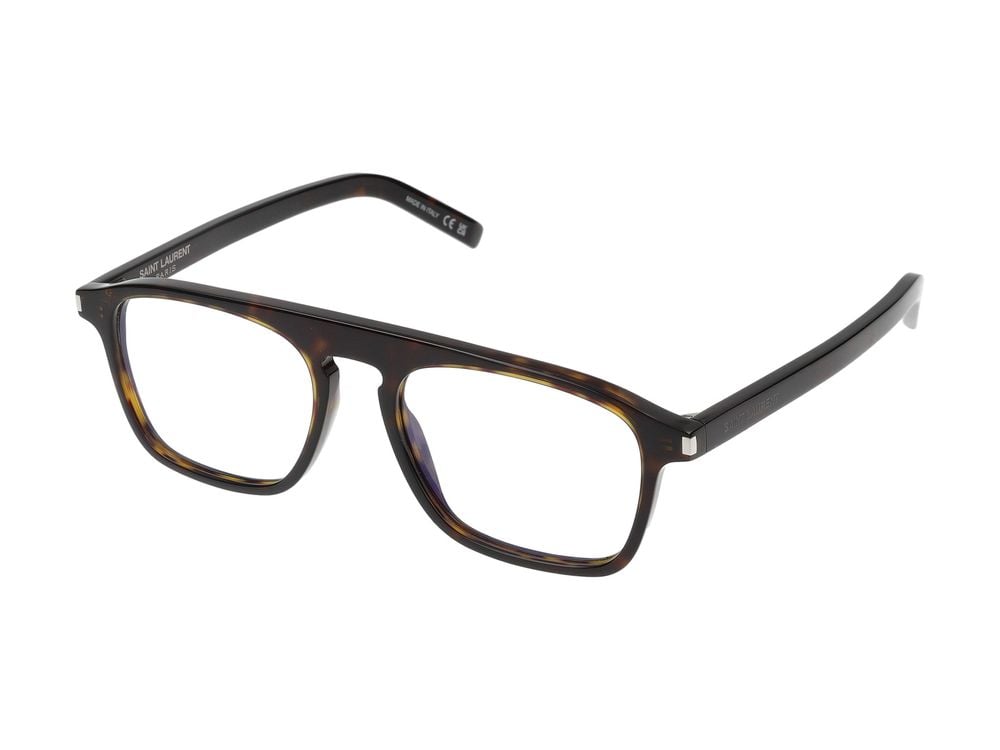 Saint Laurent Eyeglasses Saint Laurent SL 157 007 Havana Havana Transpa 52/18/140 Rood