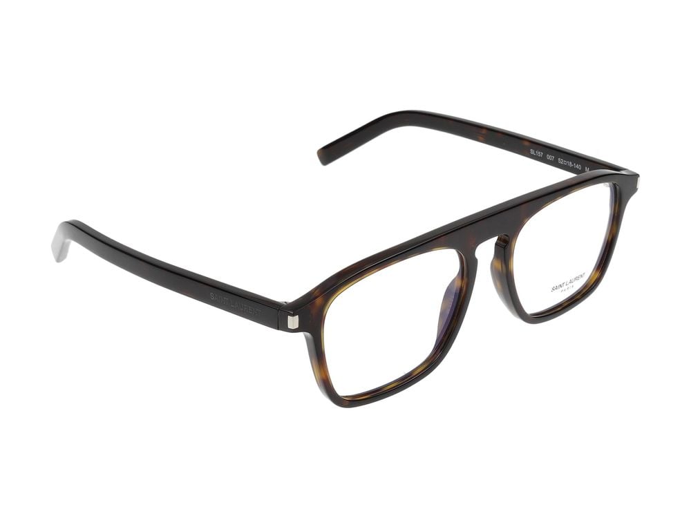 Saint Laurent Eyeglasses Saint Laurent SL 157 007 Havana Havana Transpa 52/18/140 Rood