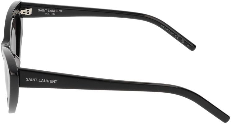 Saint Laurent Sunglasses SL 213 LILY 001 black black grey 52/21/145 Grijs