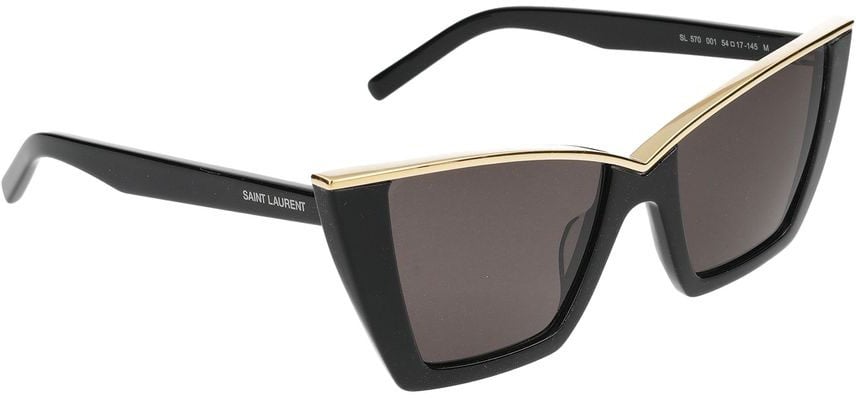 Saint Laurent Sunglasses SL 570 001 black black black 54/17/145 Grijs