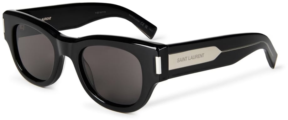 Saint Laurent Sl573 Logo Sunglasses Zwart