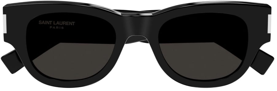 Saint Laurent Sl573 Logo Sunglasses Zwart
