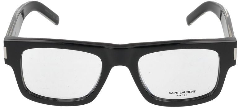 Saint Laurent Eyeglasses SL 574 001 black crystal transparent 52/21/145 Wit