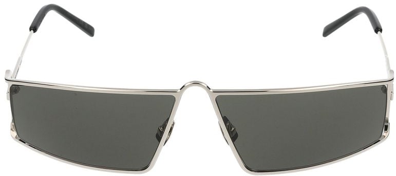 Saint Laurent Sunglasses Saint Laurent SL 606 002 silver silver grey 66/13/130 Grijs