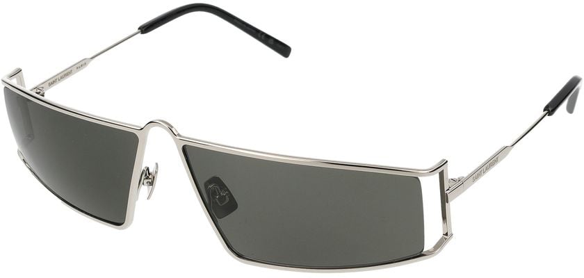 Saint Laurent Sunglasses Saint Laurent SL 606 002 silver silver grey 66/13/130 Grijs