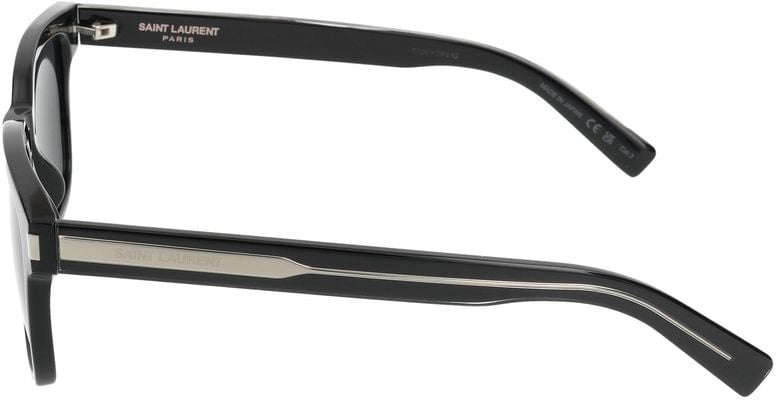Saint Laurent Sunglasses Saint Laurent SL 711 001 black crystal black 52/19/145 Grijs