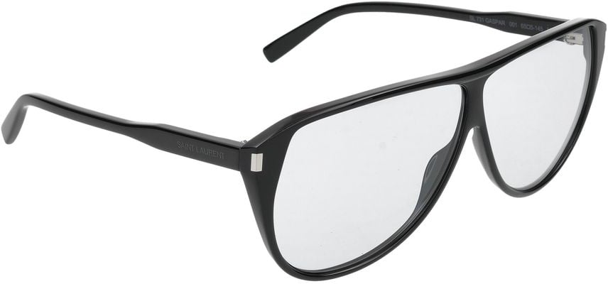 Saint Laurent Sunglasses Saint Laurent SL 731 GASPAR 001 Black Black Light Blu 65/5/145 Wit