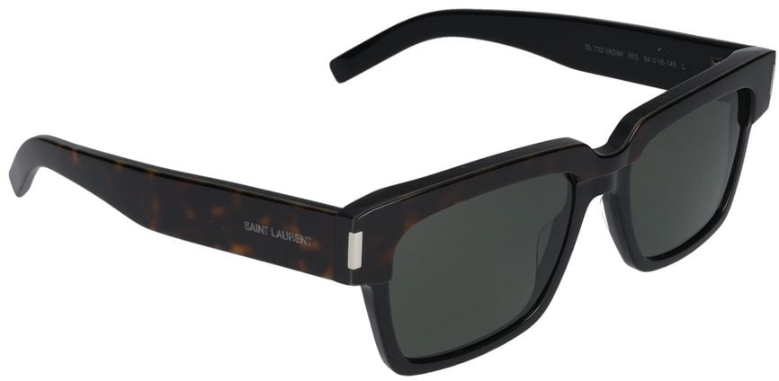 Saint Laurent Sunglasses Saint Laurent SL 732 VADIM 003 havana havana grey 54/18/145 Grijs