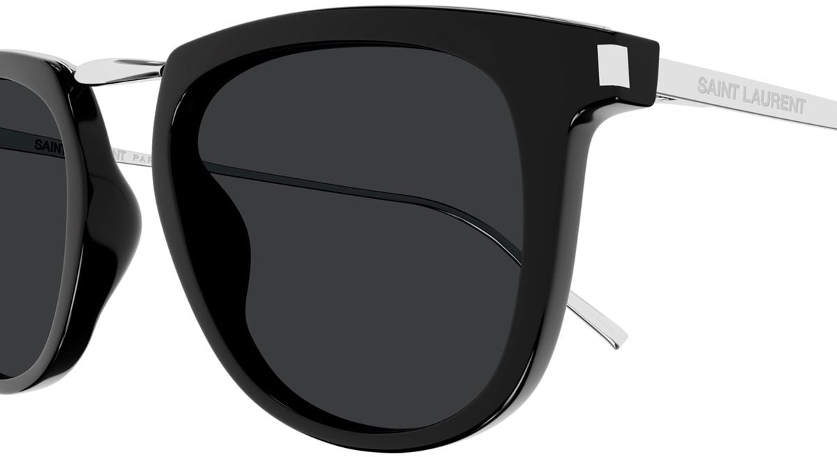 Saint Laurent Sl 753 Logo Sunglasses Zwart