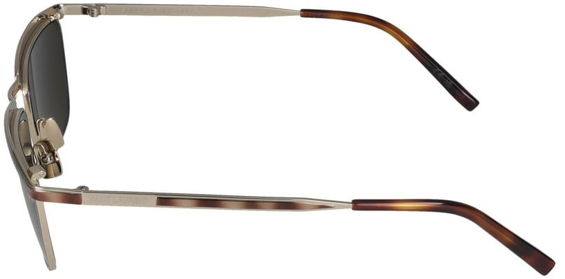 Saint Laurent Sunglasses Saint Laurent SL 795 001 gold gold grey 57/15/140 Zwart