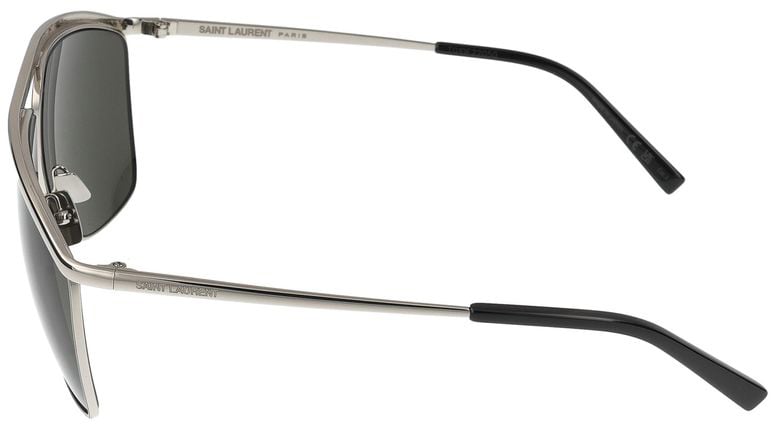 Saint Laurent Sunglasses Saint Laurent SL 820 VICTOIRE 001 silver silver grey 61/13/135 Grijs