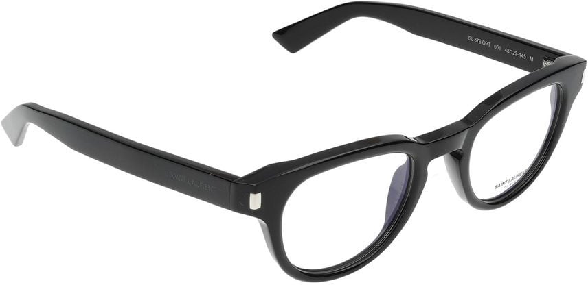 Saint Laurent Eyeglasses SL 876 OPT 001 black black transpare 48/22/145 Rood