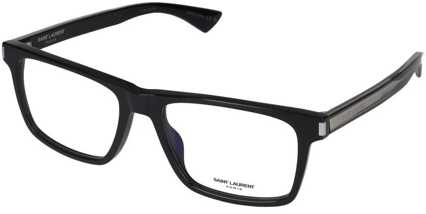 Saint Laurent Eyeglasses SL 882 006 black crystal transpa 57/18/145 Rood