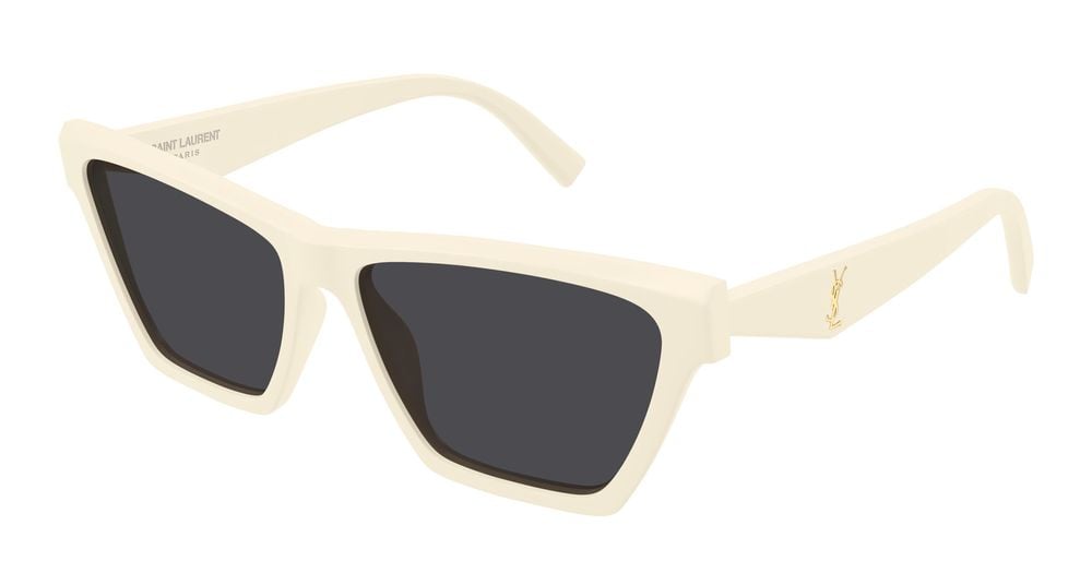 Saint Laurent Sunglasses Saint Laurent SL M103 007 ivory ivory black 58/15/145 Neutraal