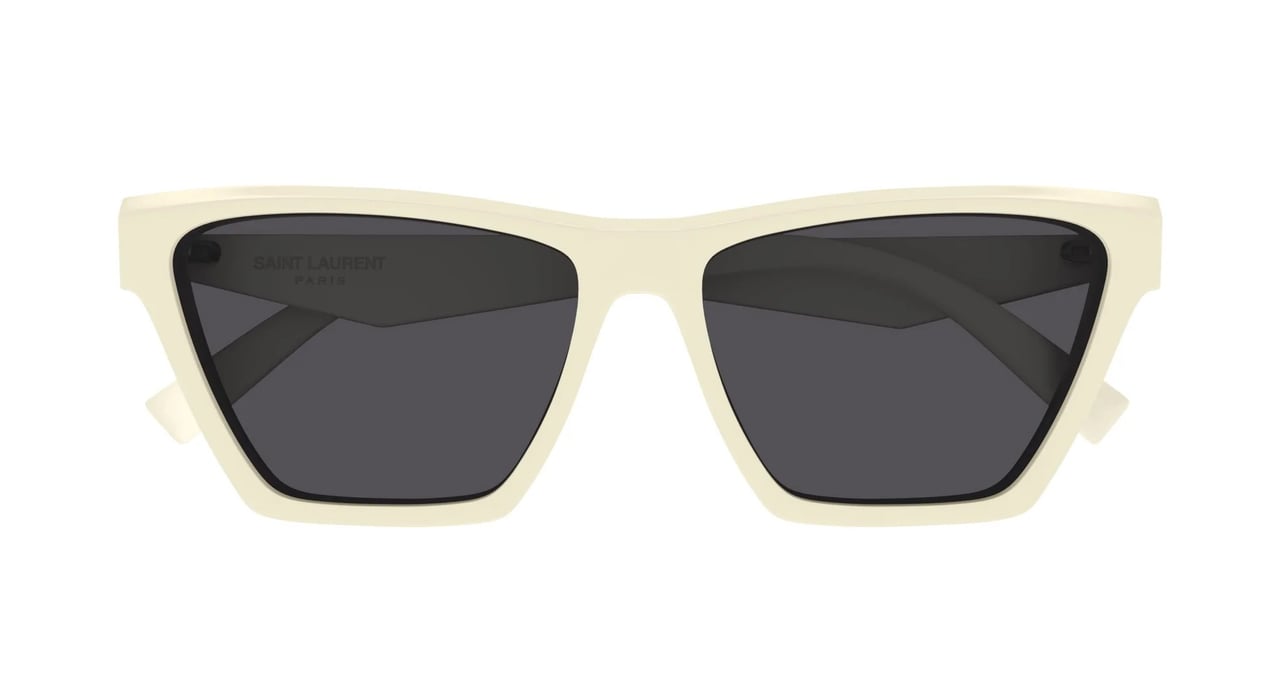 Saint Laurent Sunglasses Saint Laurent SL M103 007 ivory ivory black 58/15/145 Neutraal