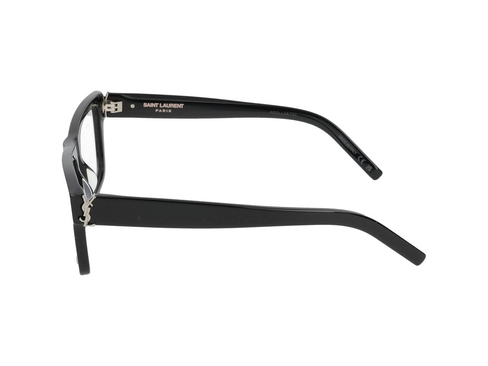 Saint Laurent Eyeglasses SL M10_B 001 black black transparent 52/17/140 Wit
