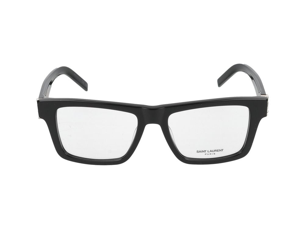 Saint Laurent Eyeglasses SL M10_B 001 black black transparent 52/17/140 Wit