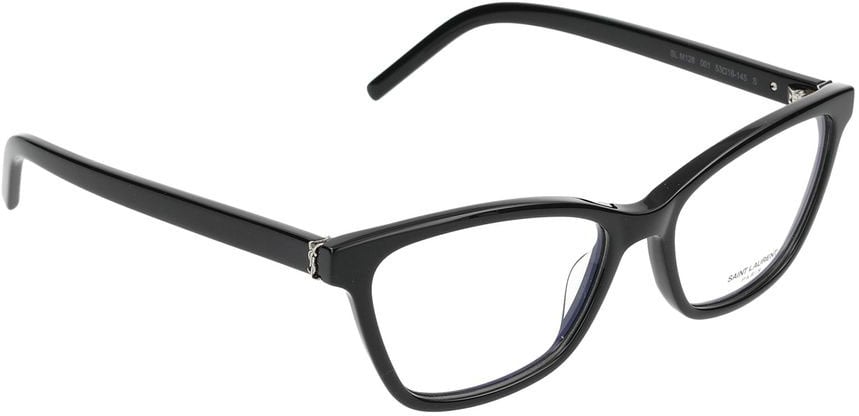 Saint Laurent Eyeglasses Saint Laurent SL M128 001 black black transparent 53/16/145 Maroon
