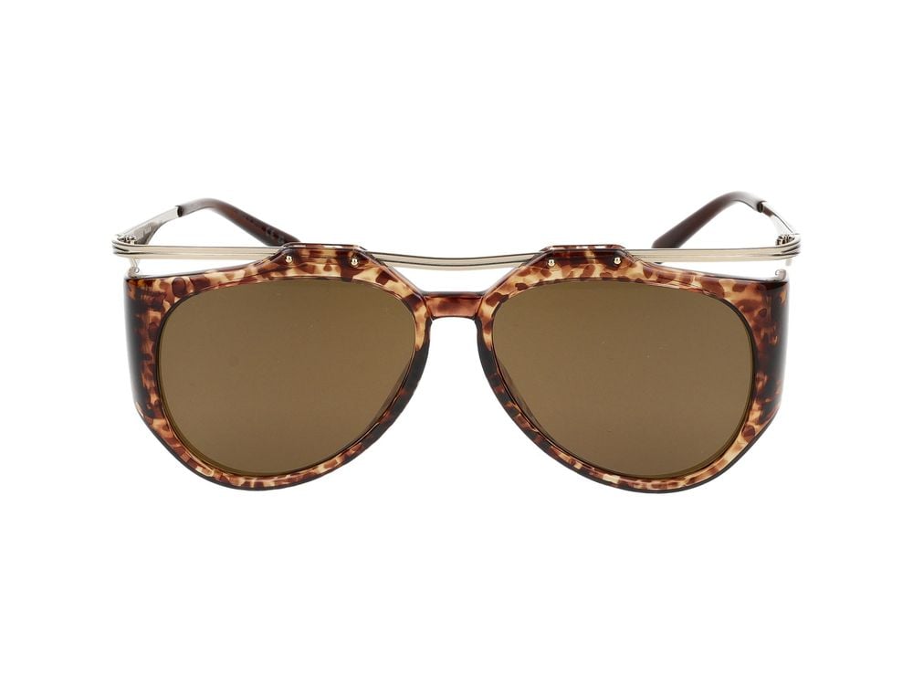 Saint Laurent Sunglasses Saint Laurent SL M137 AMELIA 002 havana gold brown 55/14/135 Bruin