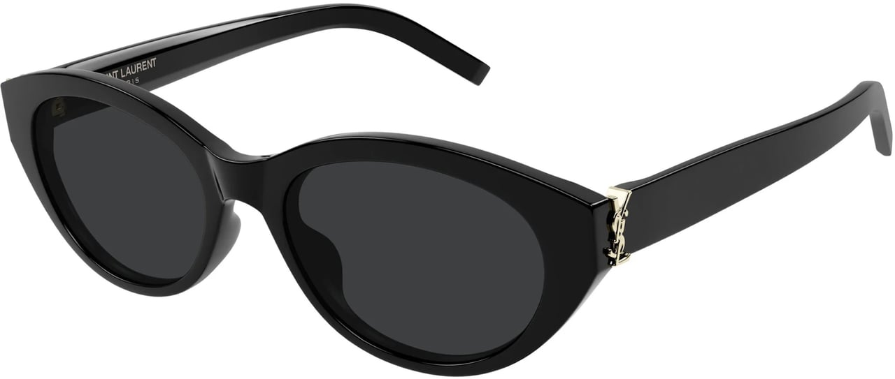 Saint Laurent Sunglasses Sl M148/F 001 Black Black Black 54/18/145 Zwart