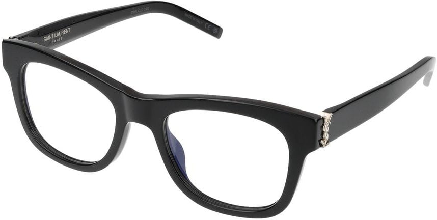 Saint Laurent Eyeglasses SL M159 001 black black transpare 52/20/140 Zwart