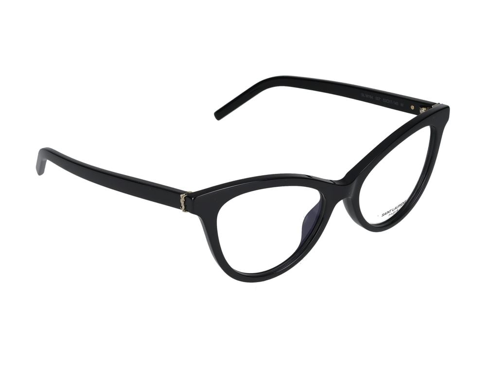 Saint Laurent Eyeglasses SL M164 007 black black transpare 53/17/145 Rood