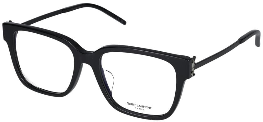 Saint Laurent Eyeglasses Saint Laurent SL M48O_A/F 002 black black transparent 54/17/145 Zwart