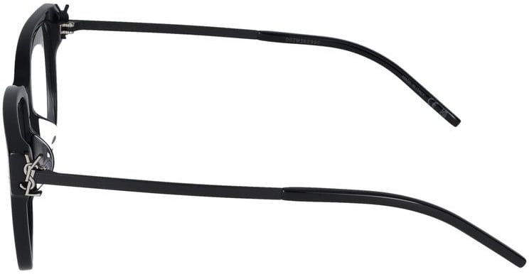 Saint Laurent Eyeglasses Saint Laurent SL M48O_A/F 002 black black transparent 54/17/145 Zwart