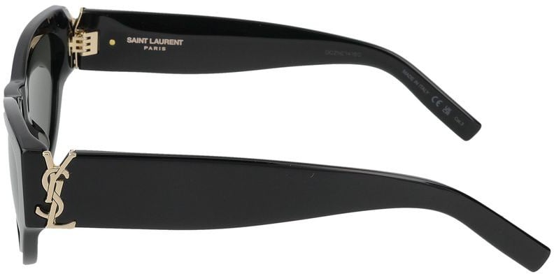 Saint Laurent Sunglasses SL M94 001 black black grey 53/20/145 Grijs