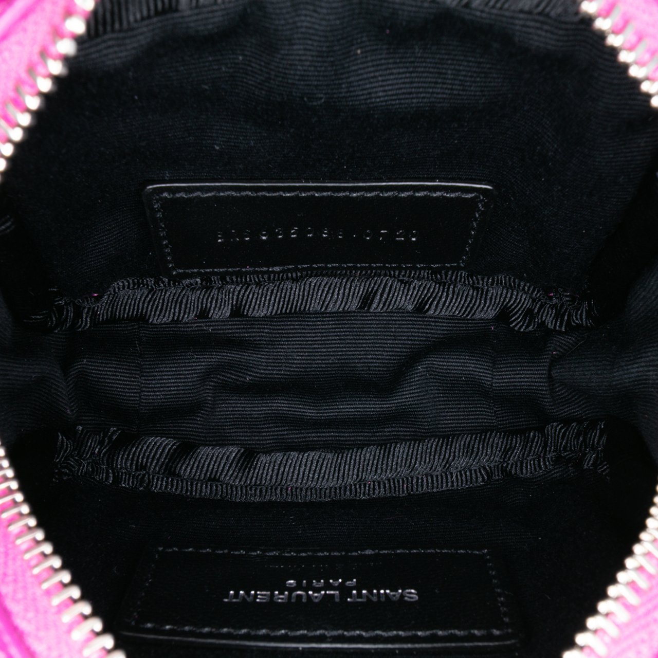 Saint Laurent Baby Matelasse Grain De Poudre Monogram Lou Camera Bag Roze