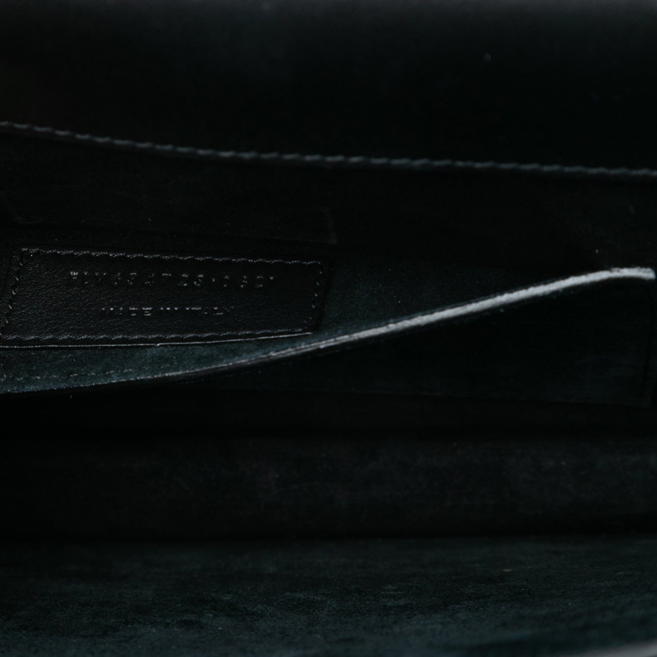 Saint Laurent Large Calfskin and Suede Monogram Sunset Top Handle Bag Zwart