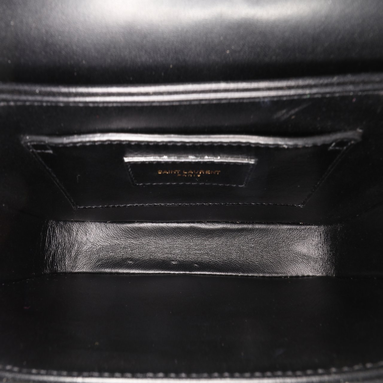 Saint Laurent Small Tweed Solferino Crossbody Zwart