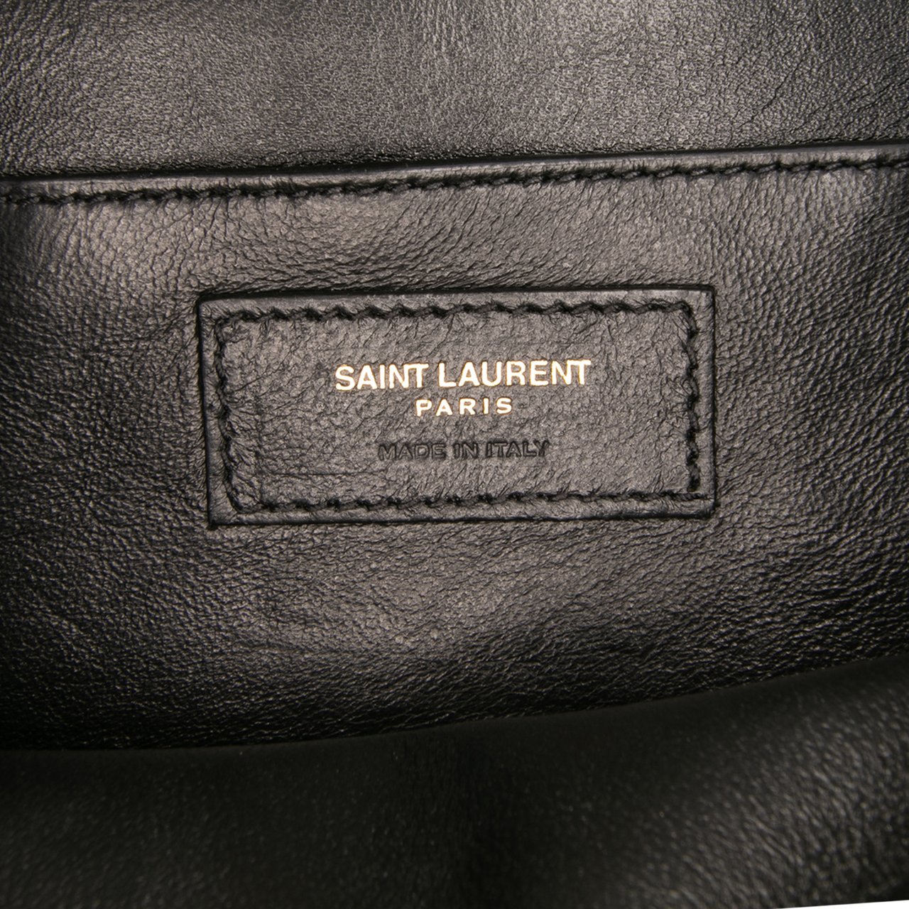 Saint Laurent Medium Leather Solferino Satchel In Box Groen