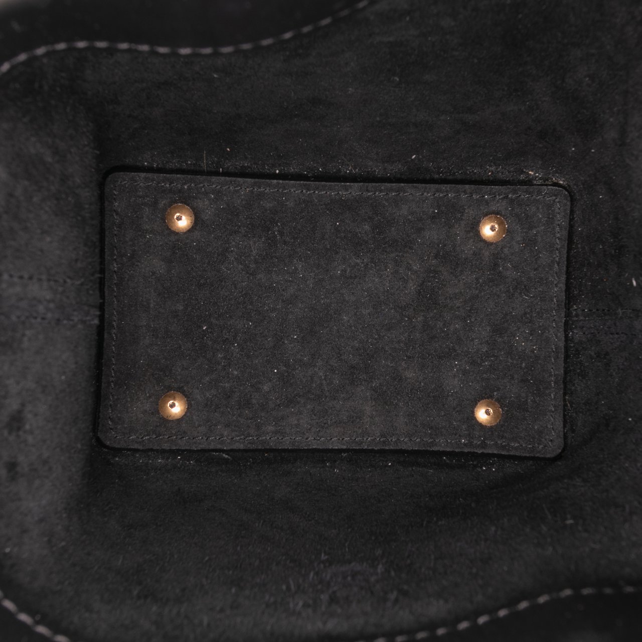 Saint Laurent Mini Shiny Calfskin Le 37 Bucket Bag Zwart