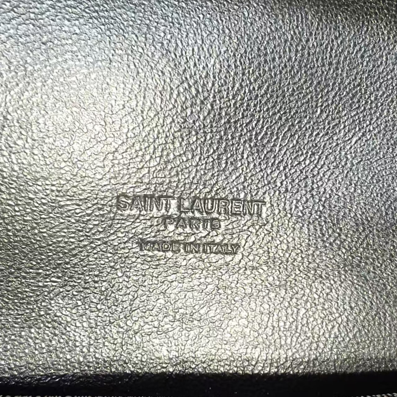 Saint Laurent Small Mesh and Patent Rive Gauche Tote Zwart