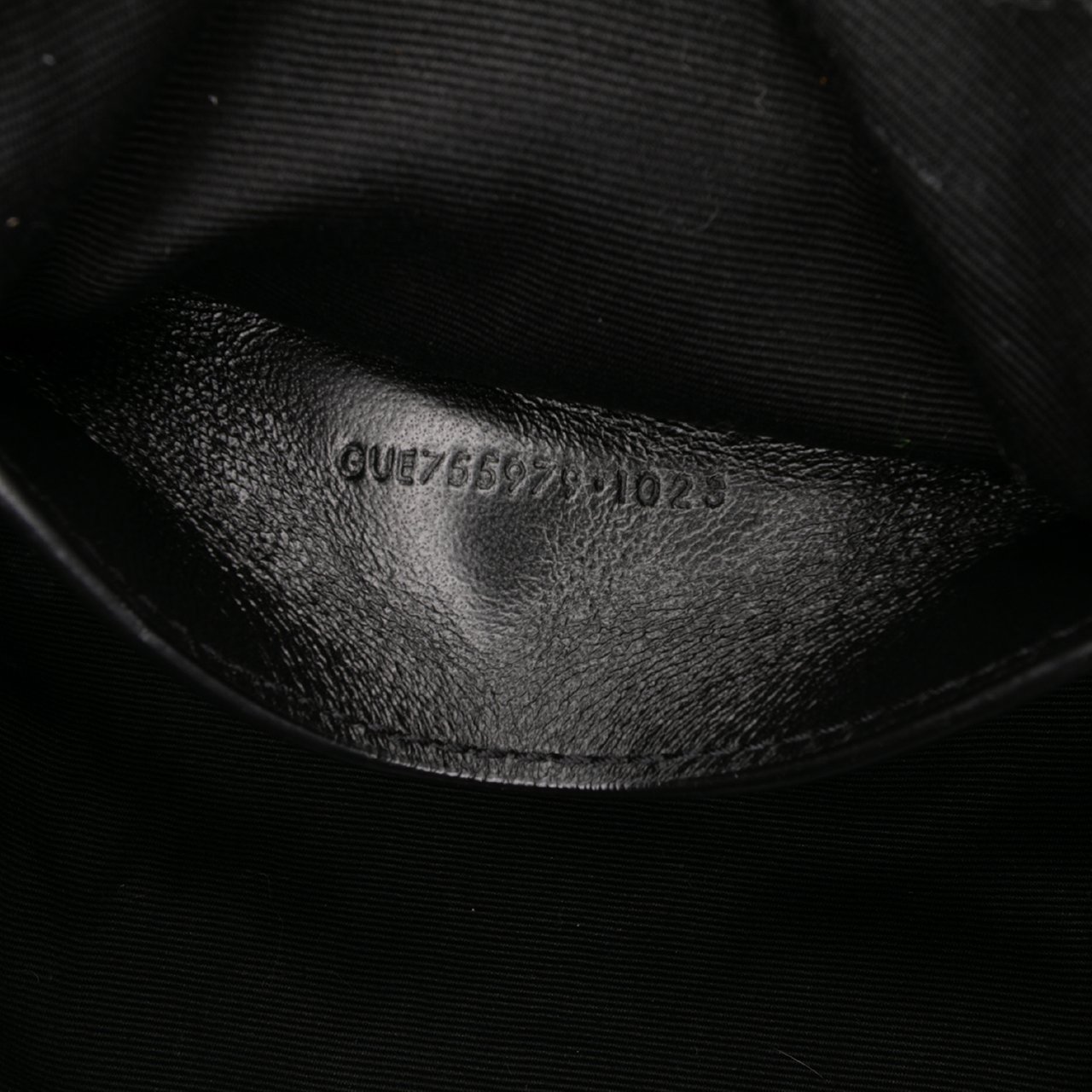 Saint Laurent Mini Quilted Lambskin Sade Shoulder Bag Zwart
