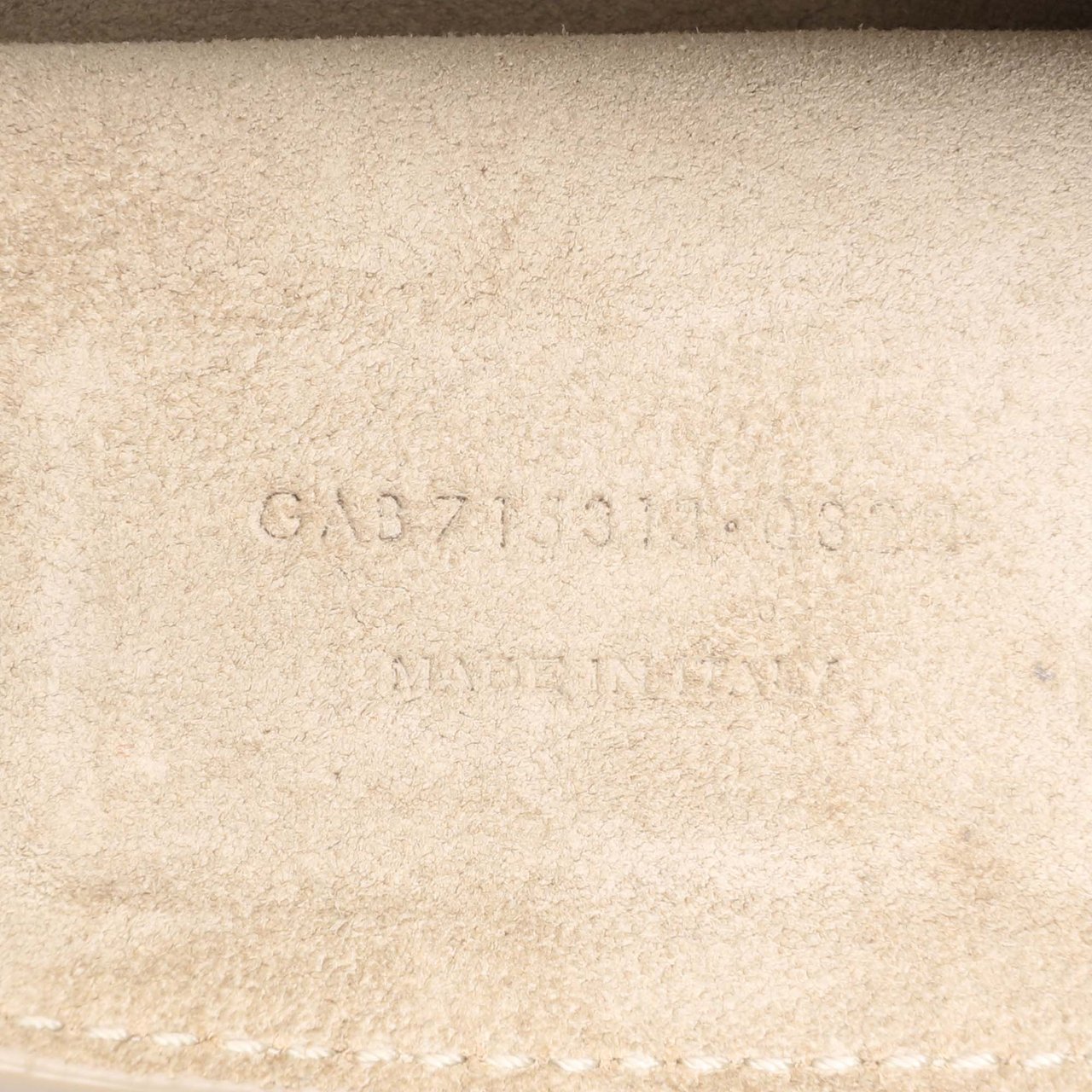 Saint Laurent Medium Shearling Monogram Kate Reversible Shoulder Bag Grijs