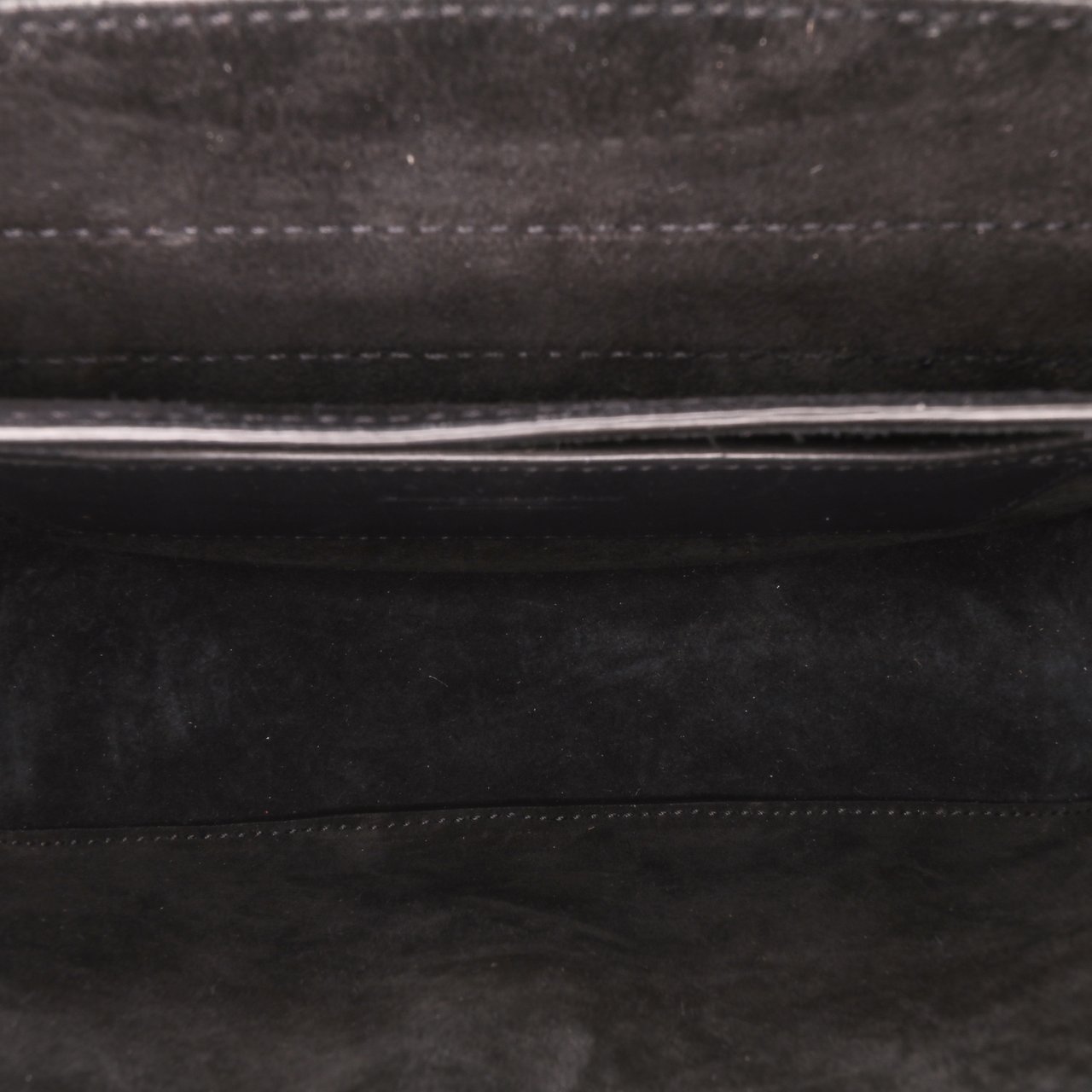 Saint Laurent Small Calfskin and Pony Hair Leopard Print Kaia Crossbody Zwart
