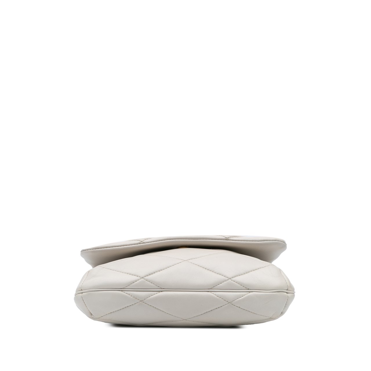 Saint Laurent Quilted Lambskin Le 57 Shoulder Bag Wit