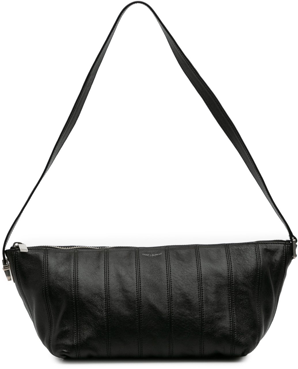 Saint Laurent Leather Blitz Shoulder Bag Zwart