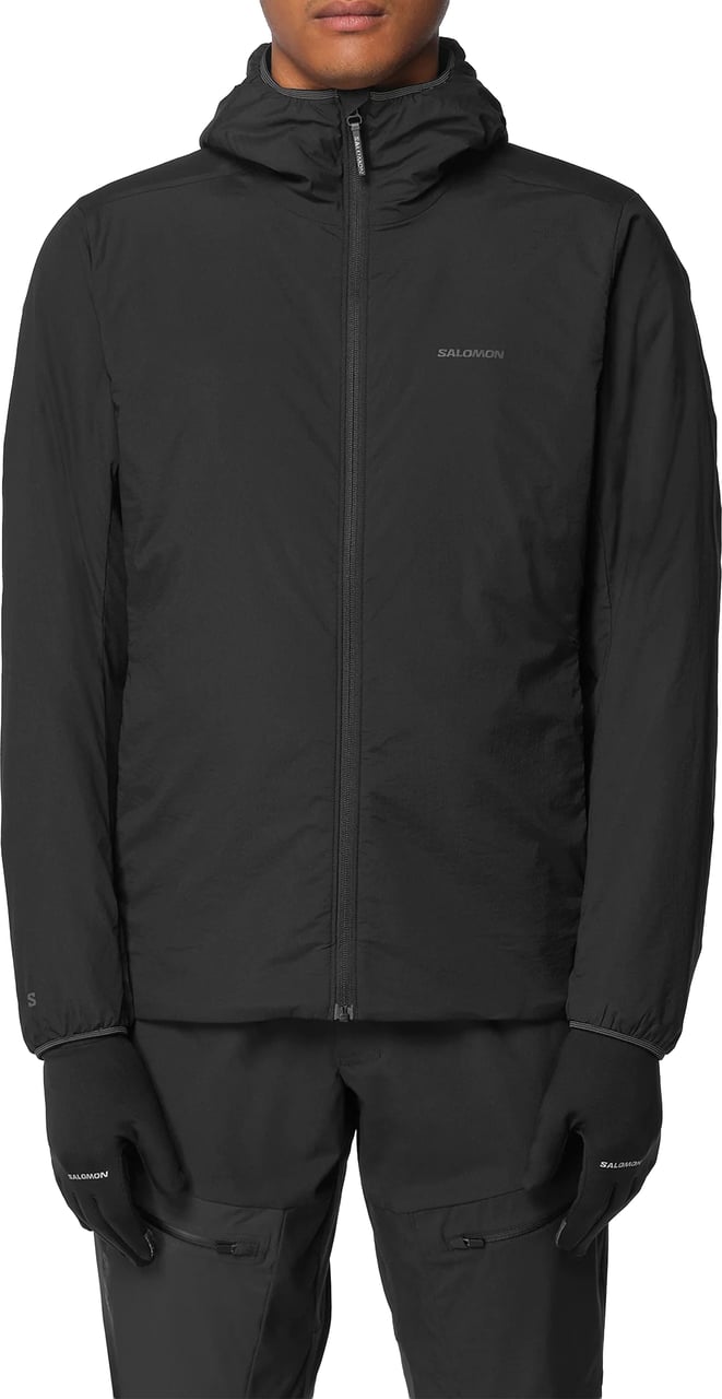 Salomon Black Mountain Flex Lightweight Jacket Zwart