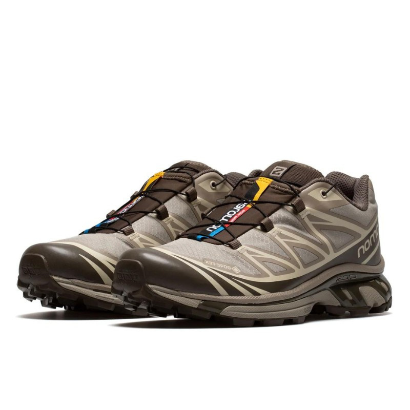 Salomon Salomon XT-6 Gore-Tex Vintage Khaki Groen