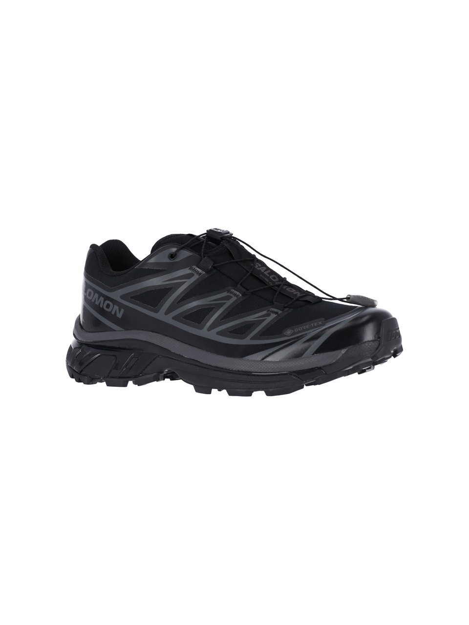 Salomon Black XT-6 Gore-Tex Fabric Sneakers Zwart