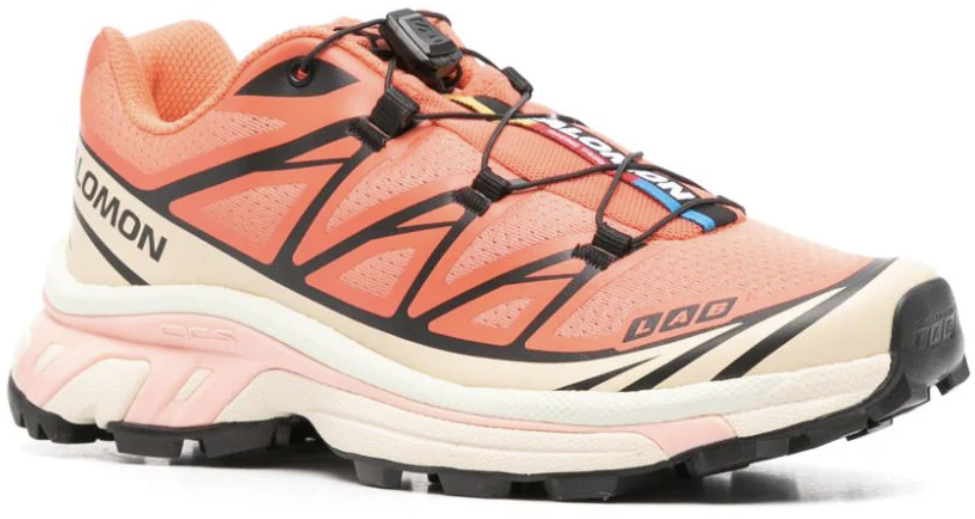 Salomon Xt-6 Living Coral/black/cement Zwart