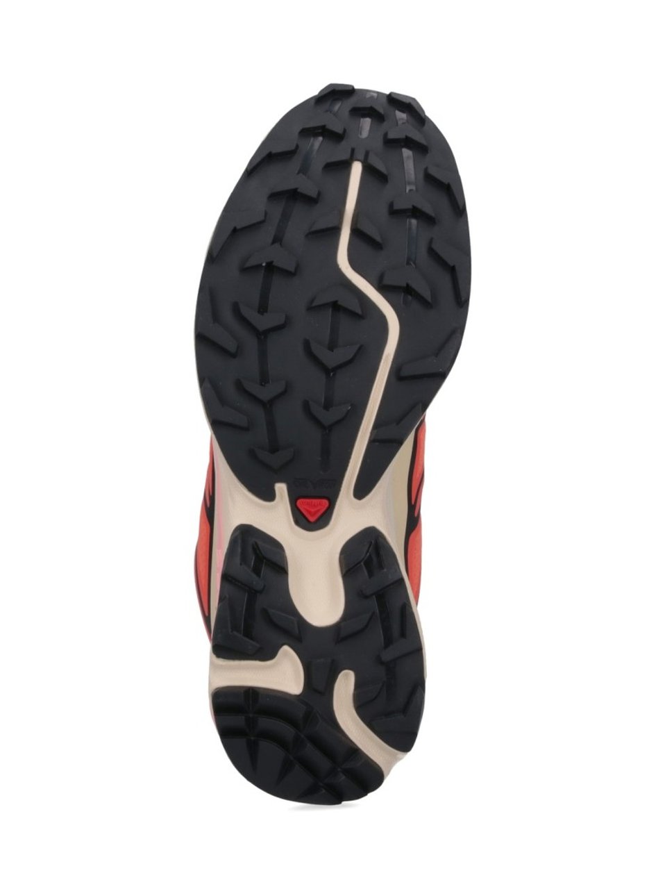 Salomon Xt-6 Sneakers In Pink Fabric "Living Coral" Oranje